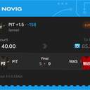 VIP ticket: PIT +1.5, lost