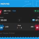 VIP ticket: ARI +1.5, won