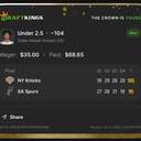 Bonus ticket: Dylan Harper Under 2.5 Assists (-104), won