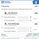 Bonus ticket: 2-leg parlay: Alec Burleson To Record A Hit, Kevin McGonigle To Record A Hit, won