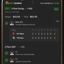 Bonus ticket: 3 Pick Parlay (SGPx): Chandler Simpson Over 0.5 Hits; 2 Pick SGP (-130): Pete Crow-Armstrong 1+ Hits, Jackson Chourio 1+ Hits, won