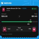 Bonus ticket: Jaylen Brown 20+ Points YES, won