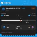 Bonus ticket: Kayla McBride Over 17.5 Points, lost