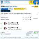 Bonus ticket: SGP: Angel Reese To Score 15+ Points + Angel Reese To Record 10+ Rebounds, won