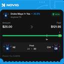 Bonus ticket: Drake Maye 1+ Anytime TD YES, won