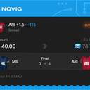 VIP ticket: ARI +1.5, lost
