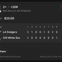 Bonus ticket: Max Muncy (LAD) Strikeouts 2+, lost