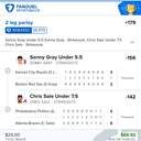 Bonus ticket: Sonny Gray Under 5.5 Strikeouts + Chris Sale Under 7.5 Strikeouts, won