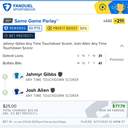 Bonus ticket: SGP: Jahmyr Gibbs Any Time Touchdown Scorer + Josh Allen Any Time Touchdown Scorer, won
