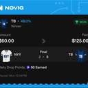 Owner ticket: TB Moneyline, won
