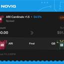 VIP ticket: ARI Cardinals +1.5 Spread, lost
