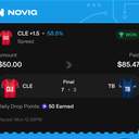 VIP ticket: CLE +1.5 (Spread), won