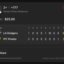 Bonus ticket: Shohei Ohtani Over 2+ Strikeouts, lost
