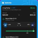 Bonus ticket: 2 Leg Parlay: Bryce Elder Over 3.5 Strikeouts Thrown, Gavin Williams Under 8.5 Strikeouts Thrown, won