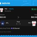 VIP ticket: PHI Moneyline, won