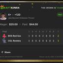 Bonus ticket: Jake Bennett Over 3.5 Strikeouts Thrown (4+), won