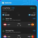 Bonus ticket: Spain Yes (Regular Time 3-Way Moneyline), Portugal Yes (Regular Time 3-Way Moneyline), won
