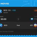 Bonus ticket: SCO -1.5, lost