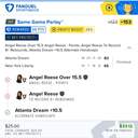 Bonus ticket: SGP: Angel Reese Over 15.5 Points, Angel Reese To Record 8+ Rebounds, Atlanta Dream +10.5 Alternate Handicap, won