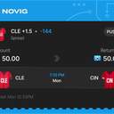 VIP ticket: CLE +1.5 (Spread), push