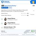 Bonus ticket: SGP: Angel Reese To Score 10+ Points, Angel Reese To Record 8+ Rebounds, Atlanta Dream +7.5 Alternate Handicap, won
