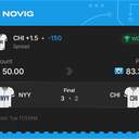 VIP ticket: CHI +1.5 (Spread), won