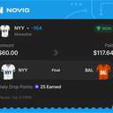 Owner ticket: NYY Moneyline, won