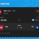 VIP ticket: ARI +1.5, lost