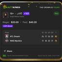 Bonus ticket: Angel Reese 15+ Points, won