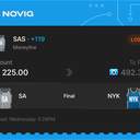 Whale ticket: SAS Moneyline +119, lost