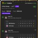 Bonus ticket: 3 Pick Parlay: Ryan Gusto Over 1.5 Walks Allowed, Andrew Abbott Over 14.5 Outs, Gerrit Cole Under 17.5 Outs (+25% Parlay Boost), won