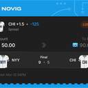 VIP ticket: CHI +1.5 (Spread), lost