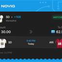 VIP ticket: SD Moneyline +108, lost