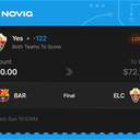 Bonus ticket: Both Teams To Score - Yes, lost