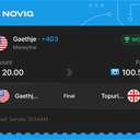 Bonus ticket: Gaethje Moneyline +403, won