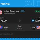 Bonus ticket: United States Yes -156 (3-Way Moneyline), won