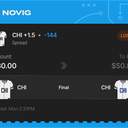 VIP ticket: CHI +1.5 Spread, lost