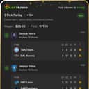 Bonus ticket: 3 Pick Parlay: Derrick Henry Anytime TD Scorer, Jahmyr Gibbs Anytime TD Scorer, Christian McCaffrey Anytime TD Scorer, won