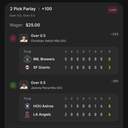 Bonus ticket: 2 Pick Parlay: Christian Yelich Over 0.5 Hits, Jeremy Pena Over 0.5 Hits, lost